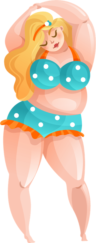 fatgirl-in-dress-vector-459753