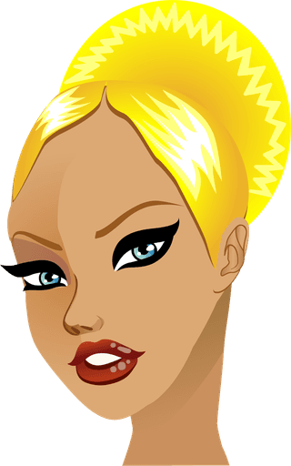 femalehair-design-various-womens-haircut-design-vector-451493