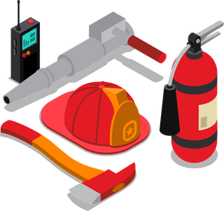 isometricfireman-firefighting-illustration-932265