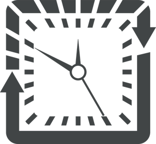 flatgray-square-clock-icon-533876