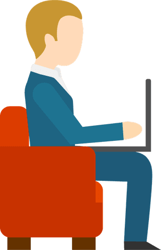 flatpeople-working-with-computer-icon-377633