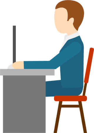 flatpeople-working-with-computer-icon-382973