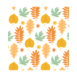 floraland-leaf-seamless-pattern-on-white-background-with-classic-colors-227340