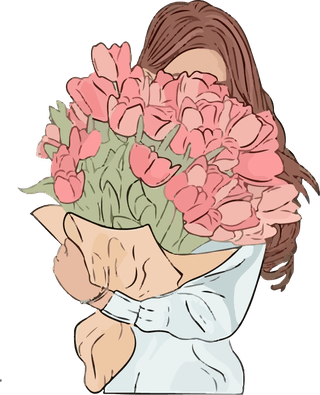 flowergirl-fashion-skirt-art-watercolor-vector-482651