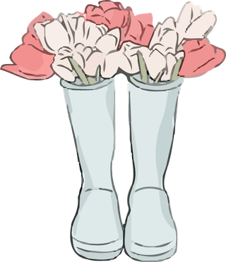 flowergirl-fashion-skirt-art-watercolor-vector-288057
