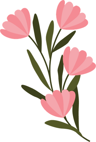 simplepink-flowers-illustration-679345