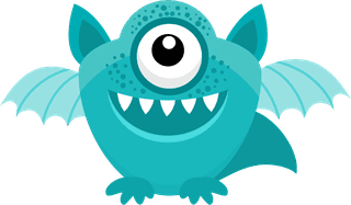flyingcartoon-monsters-vector-set-for-kids-party-396090