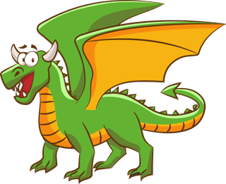flyingdragon-set-of-colorful-goofy-cartoon-dragons-set-on-isolated-white-background-642564