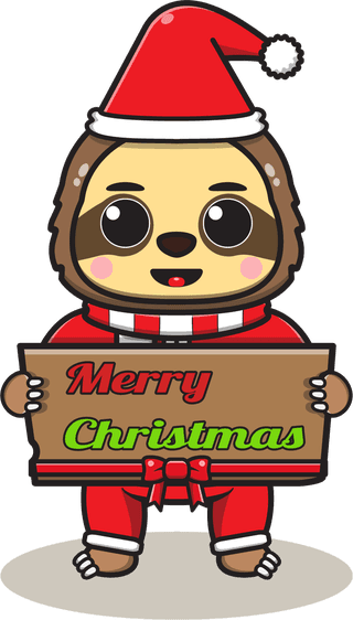 folivorachristmas-suit-vector-illustration-of-cute-sloth-santa-mascot-or-character-511244