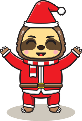 folivorachristmas-suit-vector-illustration-of-cute-sloth-santa-mascot-or-character-249872