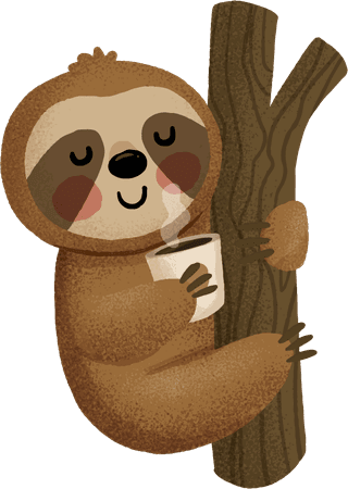 folivorafunny-sloth-reactions-illustration-377456