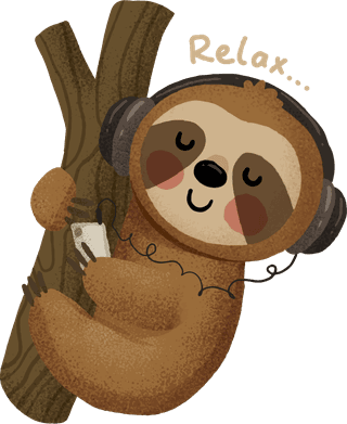 folivorafunny-sloth-reactions-illustration-487445