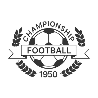 vintagechampionship-football-logo-with-a-banner-soccer-ball-and-laurel-wreaths-478784