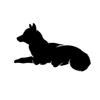 foxsilhouette-different-pose-and-positions-818707