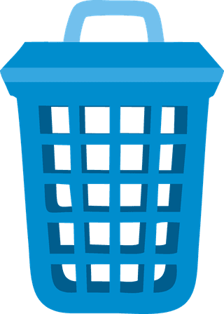 freecolor-full-waste-basket-in-flat-design-style-vector-921578