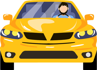 frontview-people-driving-cars-cartoon-vector-illustration-set-collection-female-male-drivers-alone-209352