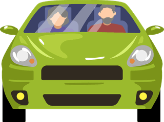 frontview-people-driving-cars-cartoon-vector-illustration-set-collection-female-male-drivers-alone-355052