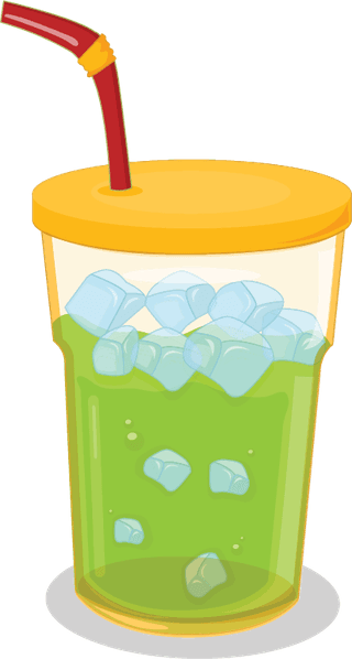 fruitjuice-bottle-and-cup-illustration-573889