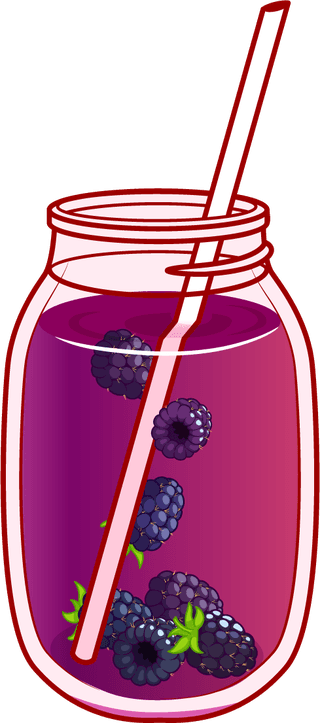 fruitjuice-with-glass-bottles-vector-340898