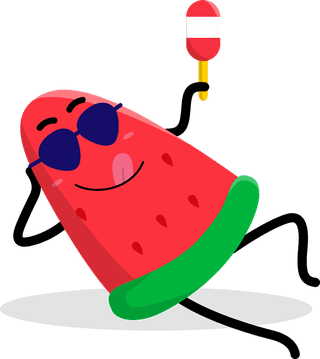 fruitwith-various-activity-cartoon-character-graphick-design-mascot-banner-leaflet-sticker-268892