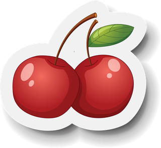 fruitsset-dessert-fruit-sticker-708832