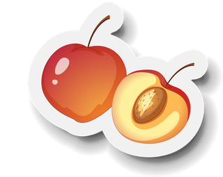 fruitsset-dessert-fruit-sticker-839096