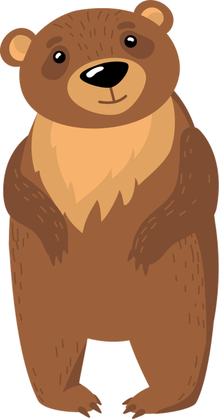 funnygrizzly-cartoon-bears-illustration-115471