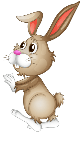 funnylittle-bunny-illustrationillustration-of-many-easter-rabbits-of-four-rabbits-112734