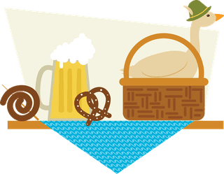 germanfood-still-life-illustration-vector-duck-cookie-beer-mug-576889