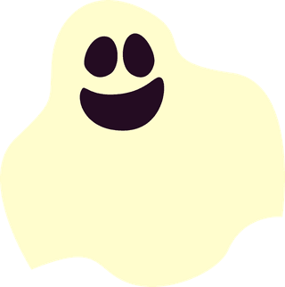ghostsghost-background-funny-classical-icons-white-orange-decor-671138