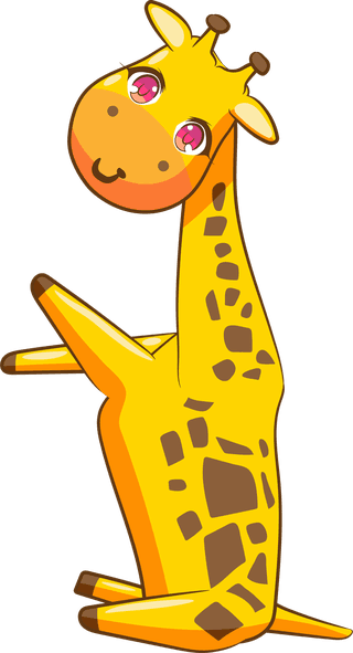 giraffeset-of-silly-giraffe-cartoons-isolated-on-white-background-438997