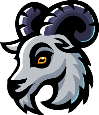 goathead-logo-set-of-goat-mascot-logo-sticker-design-vector-illustration-814301