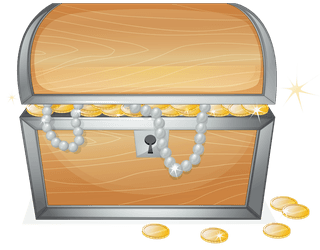 goldcoin-box-different-chests-and-pot-of-gold-illustration-931706
