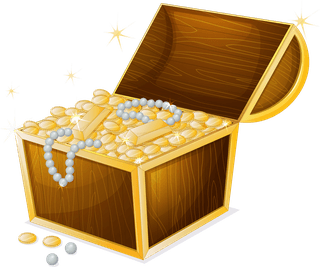 goldcoin-box-different-chests-and-pot-of-gold-illustration-113112