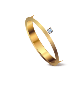 goldenring-gold-wedding-rings-realistic-isolated-sets-noble-metal-with-diamonds-158094
