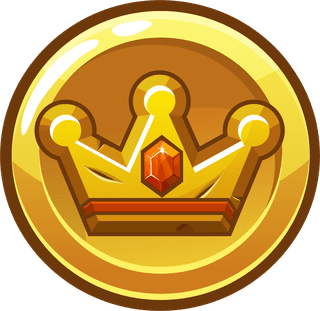 goldenround-square-app-icons-with-crowns-25647