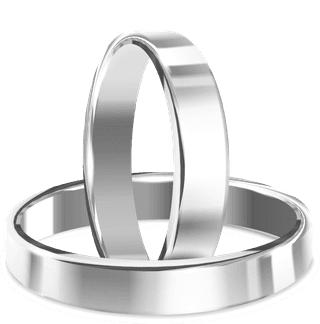 goldensilver-wedding-rings-decorated-with-precious-stones-clipping-path-realistic-illustration-567888