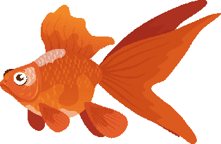goldfishornamental-fish-icons-yellow-decor-swimming-motion-sketch-728296