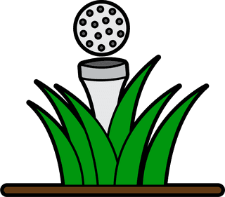 golficon-sets-flat-symbols-sketch-806128