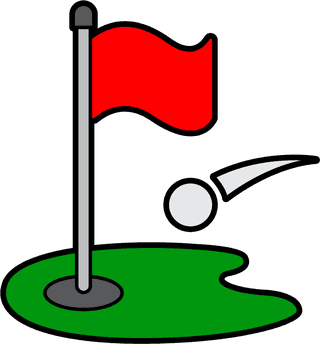 golficon-sets-flat-symbols-sketch-288096