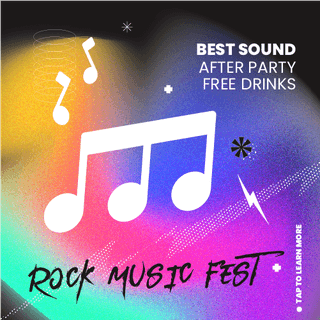musicfestival-music-event-gradient-texture-instagram-post-template-146769