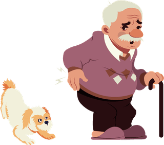 grandparentselderly-icons-colored-cartoon-characters-sketch-565136