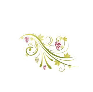 grapebunch-pattern-abstract-floral-vine-grape-ornament-vector-342695