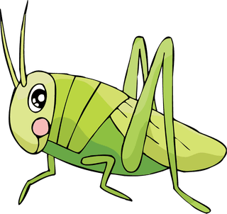 grasshoppera-variety-of-super-cute-animals-vector-326583