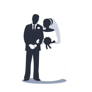graywedding-couples-silhouettes-32043