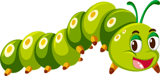 greenworm-green-caterpillar-character-in-different-actions-illustration-705761