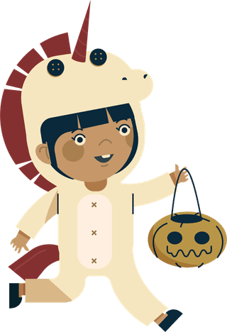 halloweendesign-elements-costumed-cartoon-characters-sketch-172569