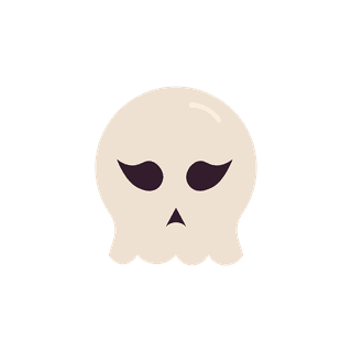 halloweenskull-and-ghost-element-illustration-529037