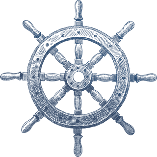 handdrawn-nautical-objects-vector-784817