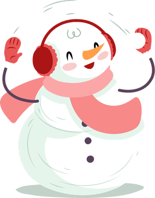 handdrawn-snowman-character-collection-792109